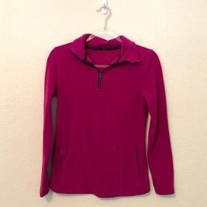 Calvin Klein Performance Quarter Zip Fleece Pink S